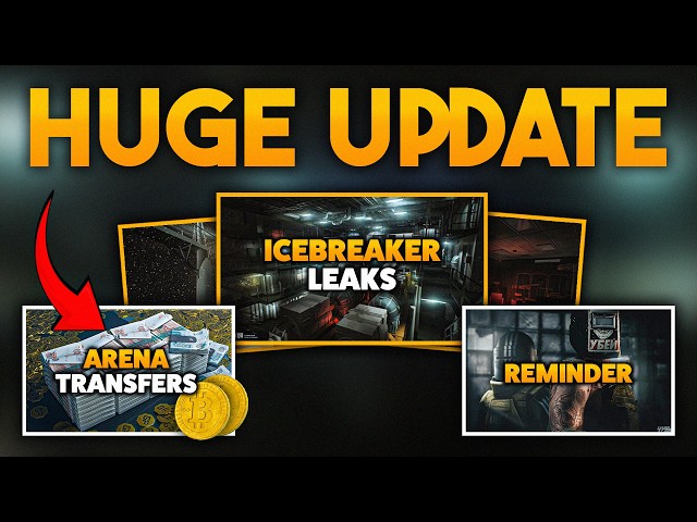 Tarkov IceBreaker Update + Arena Transfer Buff (BIG Changes!)