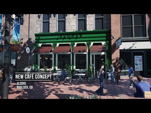 Alcove Cafe (Small Business Concept by Hexa360)