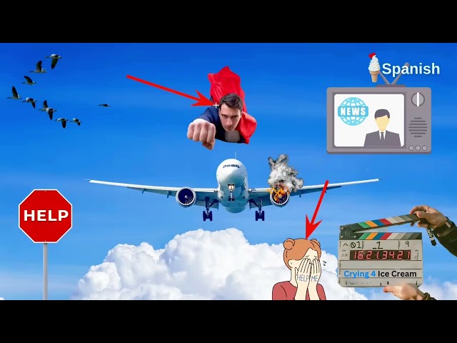 Learn Spanish with Action ✈️🦸‍♂️ (Essential Verbs)