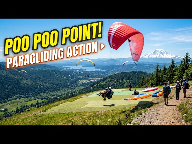I Found the Best Paragliding Spot in Washington!