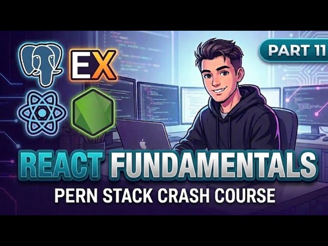 React Fundamentals | Part 11 | PERN Stack University Dashboard Tutorial | Crash Course | cracktrifac