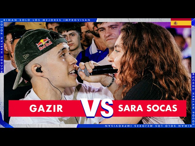 GAZIR vs SARA SOCAS - Zaragoza Regional Quarterfinals | Red Bull Batalla 2026