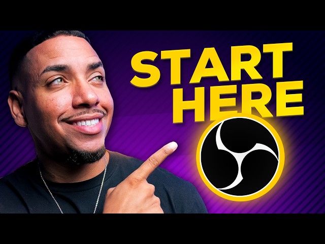 How to Setup Your First OBS Stream