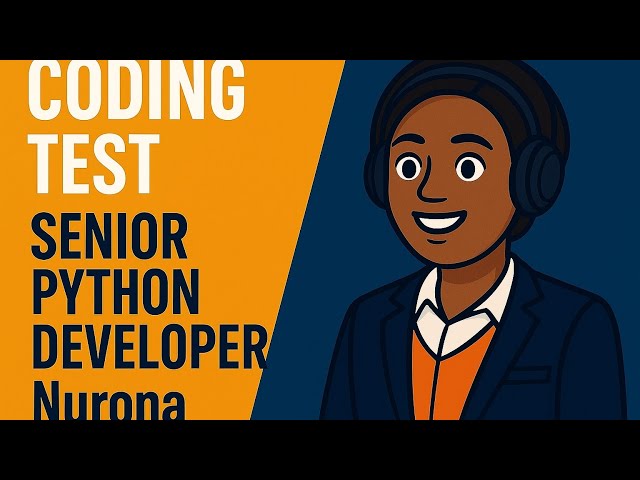 Candidate Assessment: Coding Test Demo | IT:Senior python developer