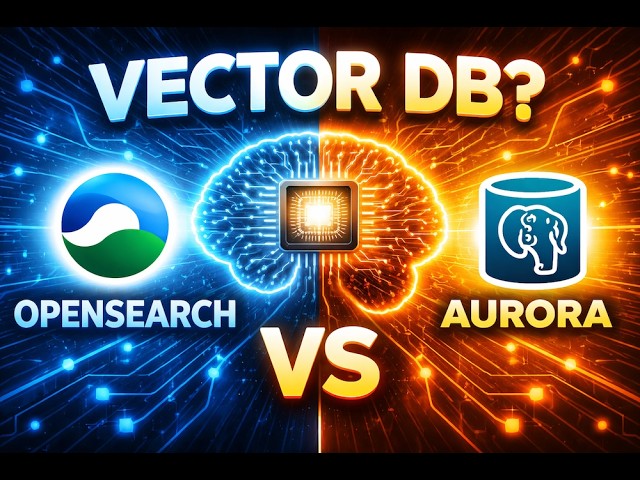Vector Databases: Amazon OpenSearch Service and Aurora with pgvector
