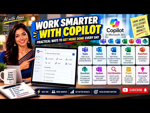 You're Probably Underusing Copilot| Practical Copilot Tips for Everyday Work!📌 Prompts to Try 👇