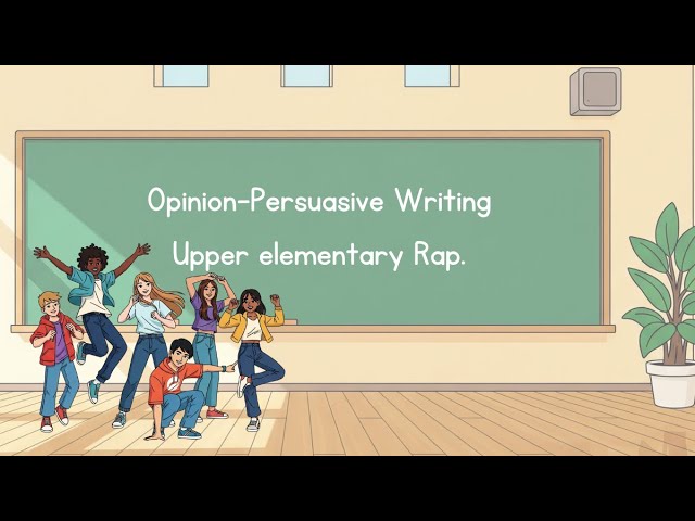 Upper Elementary   Rap   Opinion   Persuasive video