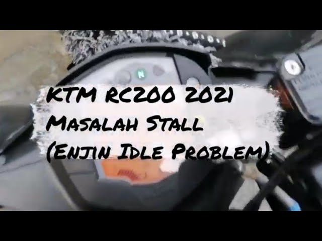 KTM Stall Problem? Hah! Motor Baru 2021. Boleh Setel ke?