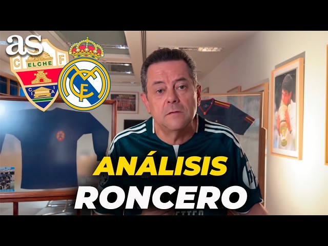 RONCERO se RINDE a CARLOS ESPÍ y a DIOMANDE y LANZA un MENSAJE a VINICIUS