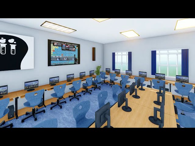 Modern Computer Lab Design Ideas for Schools & Offices @SSARCHITECTSBUILDERS