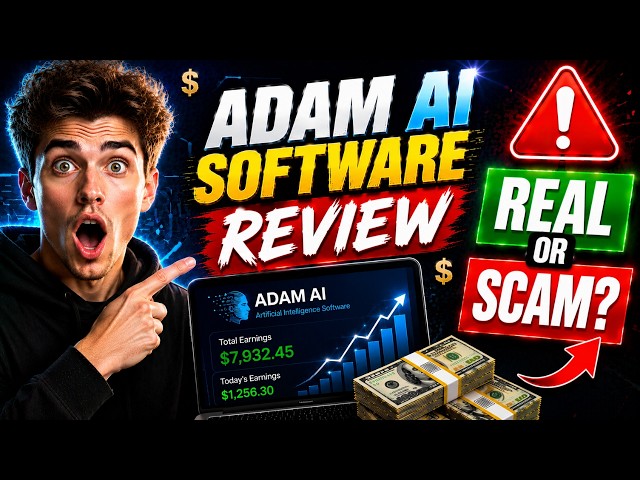 ADAM AI Software Review 🔥{Wait} Legit or Hype? Truth Exposed!