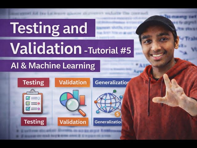 Machine Learning Tutorial #5: Testing and Validation - Generalization Errors & Hyperparameters