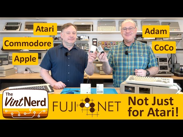 FujiNet RETRO PALOOZA! Covering Atari, Apple, CoCo, Adam & Commodore