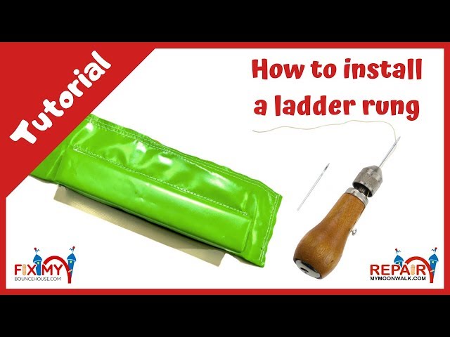 How To Install A Ladder Climb Rung