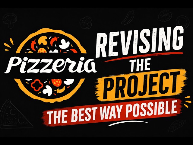 Angular Project Pizzeria | Revisiting and Revising