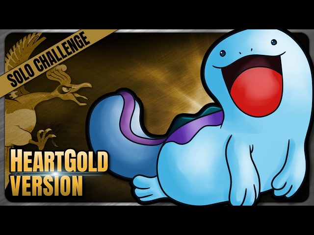 Quagsire-line Solo Challenge - Pokemon HeartGold
