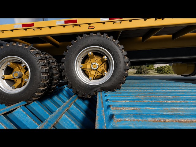 Cars vs Giant Drain Channel #18 | BeamNG.drive Realistic Crash Test 🚗💥