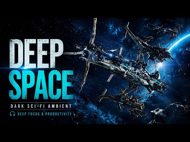 Deep focus & productivity music | Dark Sci-Fi Ambient