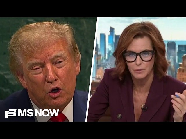 IMMEDIATE FACT CHECK: Steph Ruhle corrects Trump's UNGA address