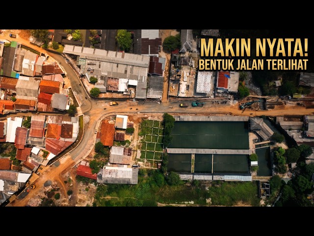 ROAD WIDENING REVEALED! The Sawangan Kubro Alternative Road Leveling Is Getting Clearer