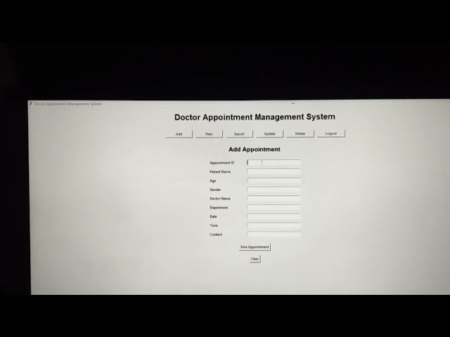 Doctor Appointment Management System | Python Project | IBASE Internship