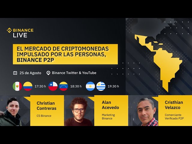 El mercado de las criptomonedas impulsado por Persona | Binance P2P