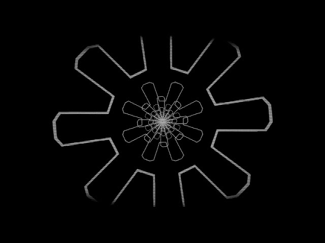 Abstract Crt style Animation in Blender #cg #animation #3d #art #cganimation #blender3d #blender 