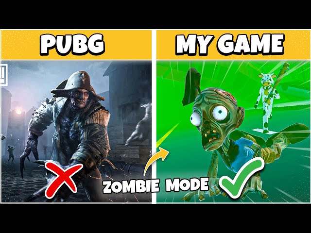 I made PUBG Mobile's Infection mode for my game⚠️
