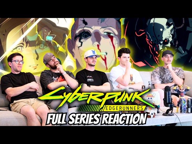 Cyberpunk Edgerunners Is A MASTERPIECE💔...Full Series Reaction | Episodes 1-10
