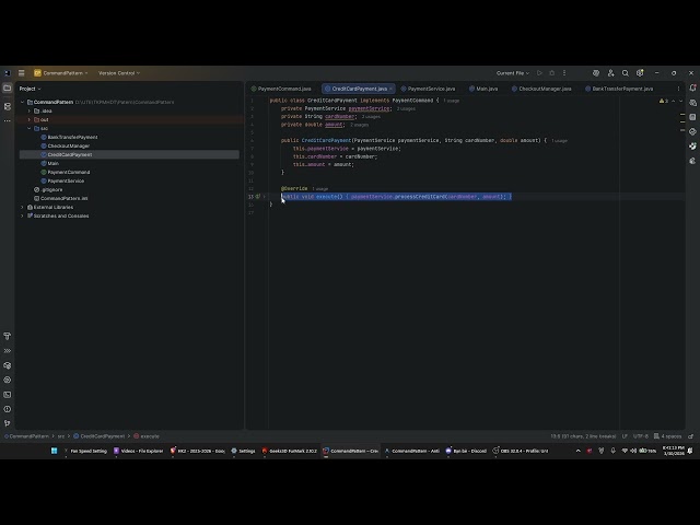 Command Pattern