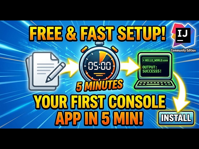 Setup IntelliJ Community Edition Like a Pro | Install, Themes & Project Workflows