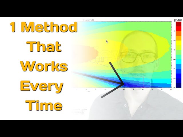 Subwoofer Alignment: 1 Method That Works Every Time