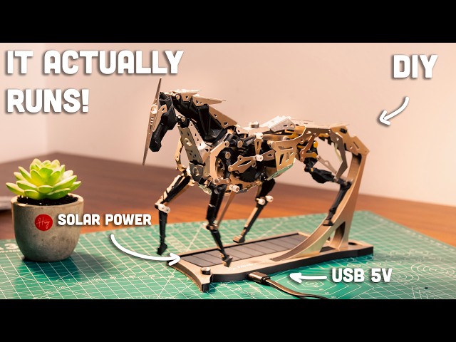[Satisfying] Building an Amazing Mechanical Horse