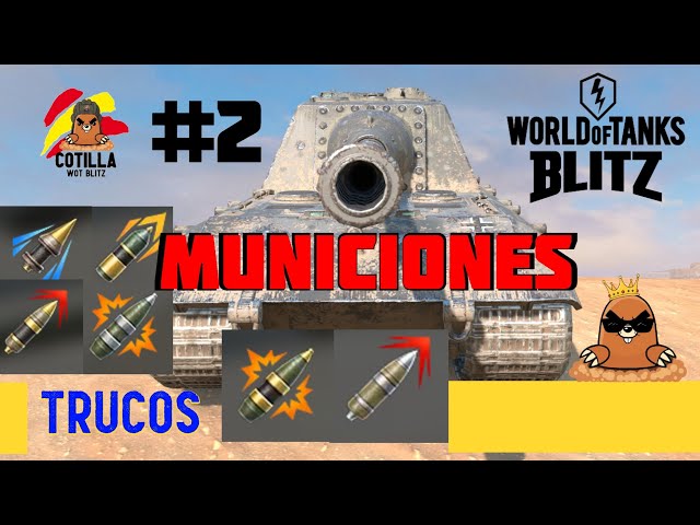 Tutorial Como usar municiones World of Tanks Blitz Español- Como usar explosivas-TRUCOS para MEJORAR