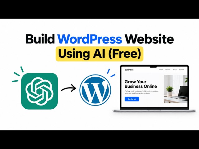 I Built a WordPress Website Using AI 🤯 (No Coding!)