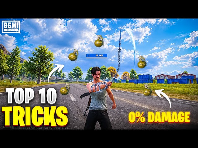 Top 10 Glitches and Tricks PUBG MOBILE/BGMI | Midnight Hunter Mode