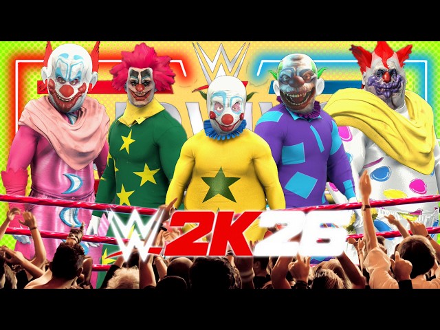 WWE 2K26 Killer Klowns from Outer Space BATTLE ROYALE