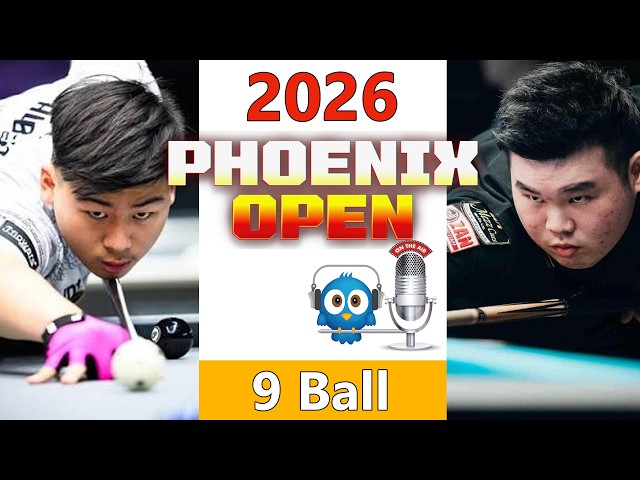 Aloysius Yapp vs Albert Januarta - 9 Ball - 2026 Phoenix Open