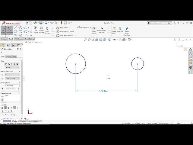 Smart Dimension Tool When Sketching Arcs & Circles: SOLIDWORKS Tech Tip