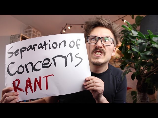 Separation of concerns RANT - MPJ's Musings - FunFunFunction #47