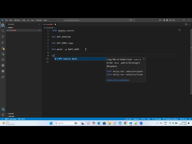 How to Use RUN, ARG, and ENV in a Dockerfile #docker