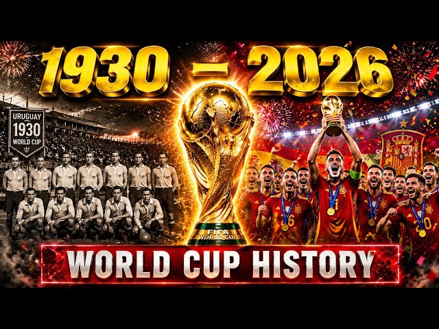 Every FIFA World Cup Winner Ever! (1930 - 2026) 🏆 | 3D Data Visualization