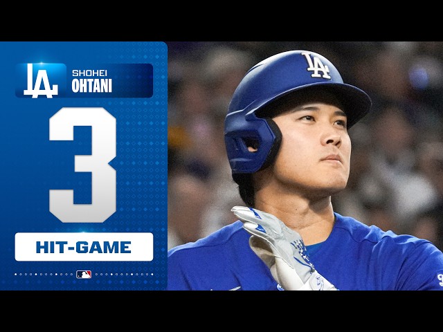 3-hit game for Shohei Ohtani! (Batting average up to .289 this season!) 🤩 | MLB Highlights