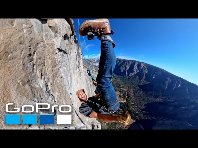 GoPro Awards: Rappelling Down El Capitan Yosemite in 4K