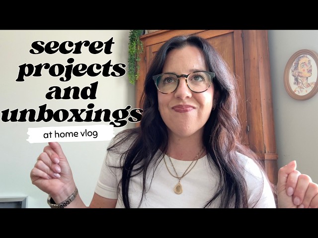 secret projects and unboxings! | Katie LeBlanc