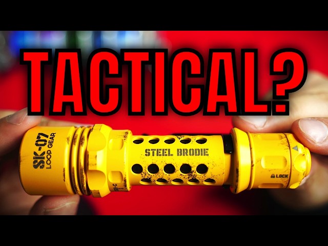The Most Unique Tactical Flashlight of 2026? Loop Gear SK07
