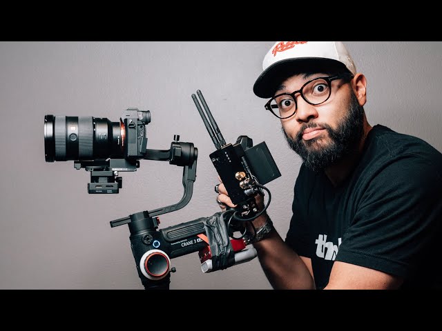 Wireless Video Camera Gimbal Setup for Churches (Sony A7iii, Teradek, Zhiyun Crane 3 Lab)