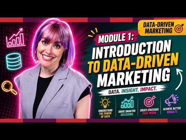 Data Driven Marketing Session 1 - Data as Fuel