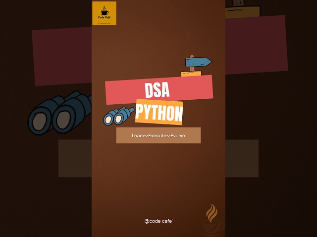 🧠 DSA with Python — Part 1