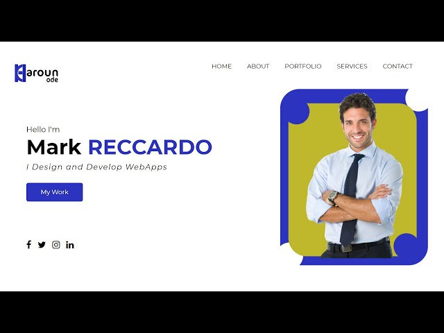 ANIMATED WEBSITE DESIGN USING HTML AND CSS STEP BY STEP | WEBSITE TUTORIAL | WEB DESIGN 2021